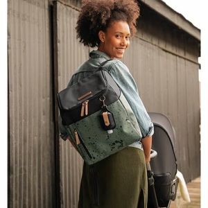 Petunia Picklebottom Diaper Bag in Ink Blot.